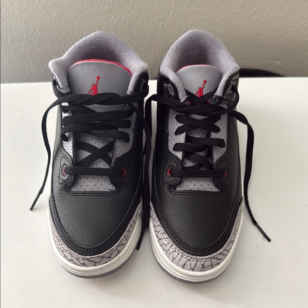 Kids Black and Gray Sneakers